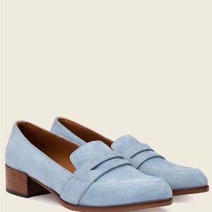 Thelma - Elegant Blue Loafers for Women